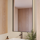 Atlas Backlit Mirror with Metal Frame | Vertical Right