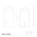 Nova Arched Backlit Mirror TD