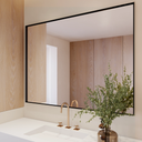 Atlas Horizontal Mirror with Black Frame Side