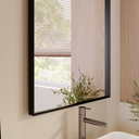 Atlas Vertical Mirror with Black Frame Detail