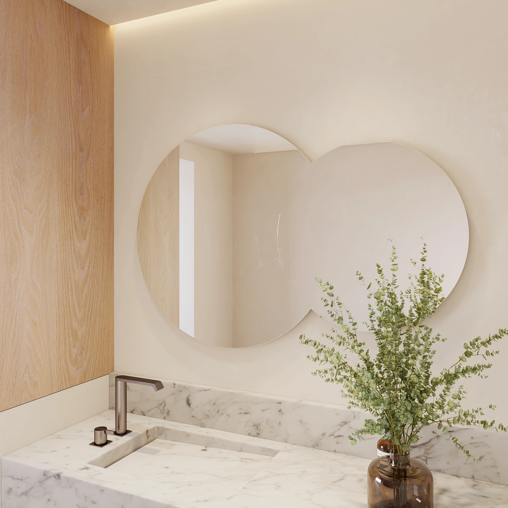 Eclipse Round Mirror Side