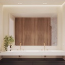 Halo Horizontal Mirror Double Front