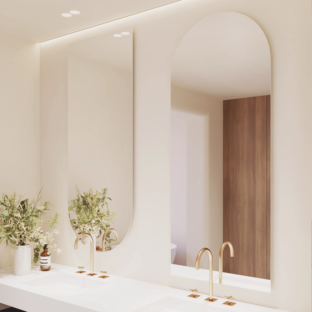 Nova Arched Mirror Double Side