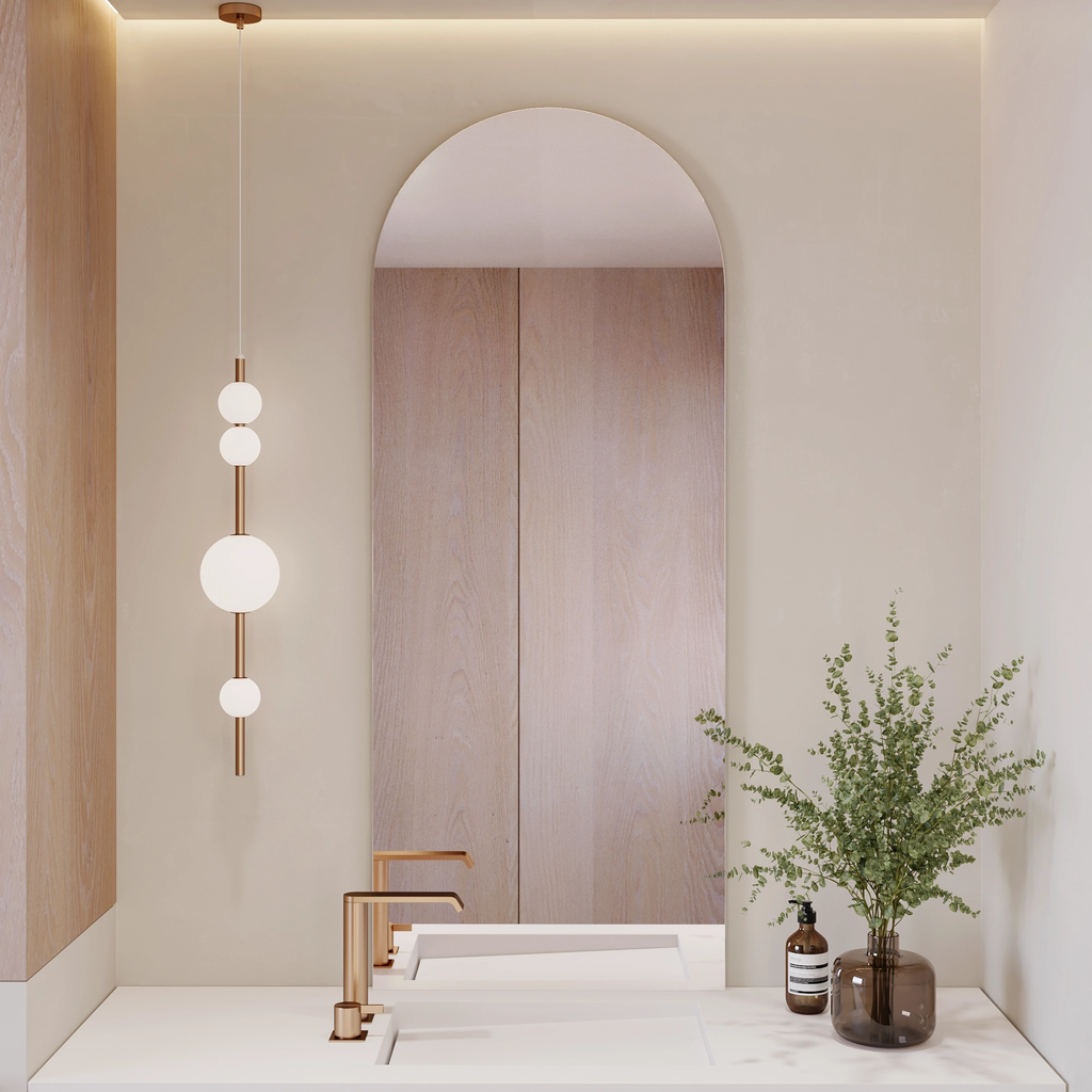 Nova Arched Mirror Inverse
