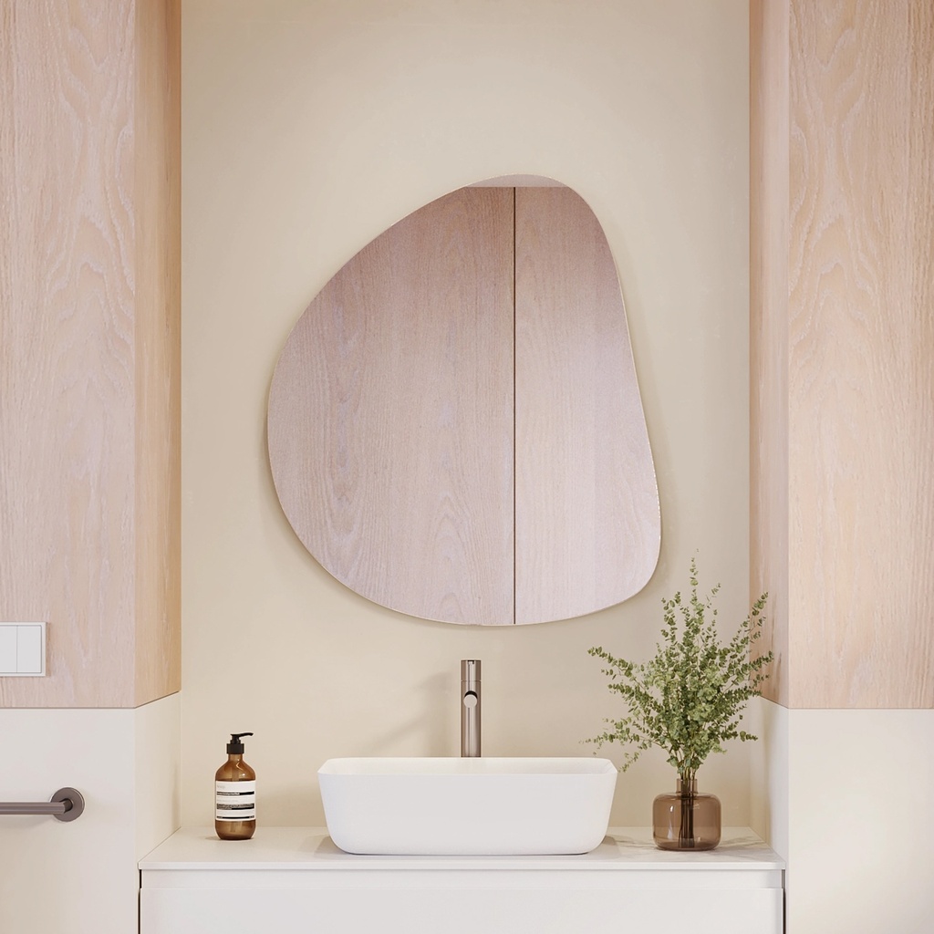 Opal Asymmetric Mirror Front