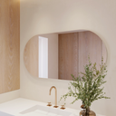Stella Horizontal Oval Mirror Side