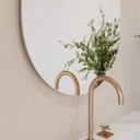 Stella Vertical Oval Mirror Detail