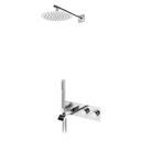 Breeze Thermostatic Concealed Shower Set with Shower Head and Handshower and Spout - 1873501 - Bruma