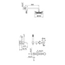 Leaf Concealed Shower Set with Shower Head and Handshower and Spout - 1672400 - Bruma TD