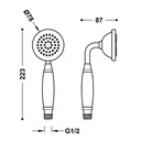 Classic Handshower - 29963109 Tres TD