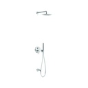 Study Concealed 3-way Bath/Shower Tap ⌀30cm - 26237302 + 20827310 Tres CR