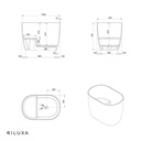 Ofuro Freestanding Bathtub 100 TD