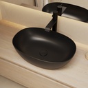 Nimes Countertop Washbasin Black Side