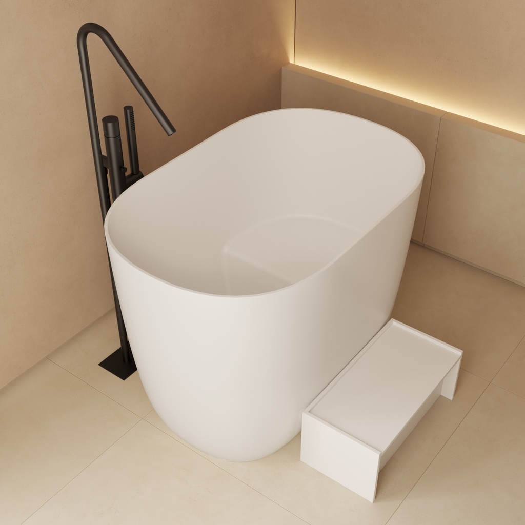 Ofuro Freestanding Bathtub 100 Side