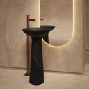 Tamara Freestanding Basin Marquina Front