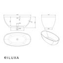 Nimes Freestanding Bathtub 140 TD
