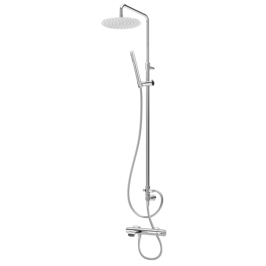 Wall-Mounted Bath/Shower Tap ⌀30cm - 1682661 Bruma