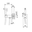 Breeze Bidet Shower Set 1451105 Bruma TD