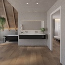 Delta Corian Double Vanity Top Glacier White Overview