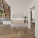 Aquila Corian Double Vanity Top Glacier White Overview