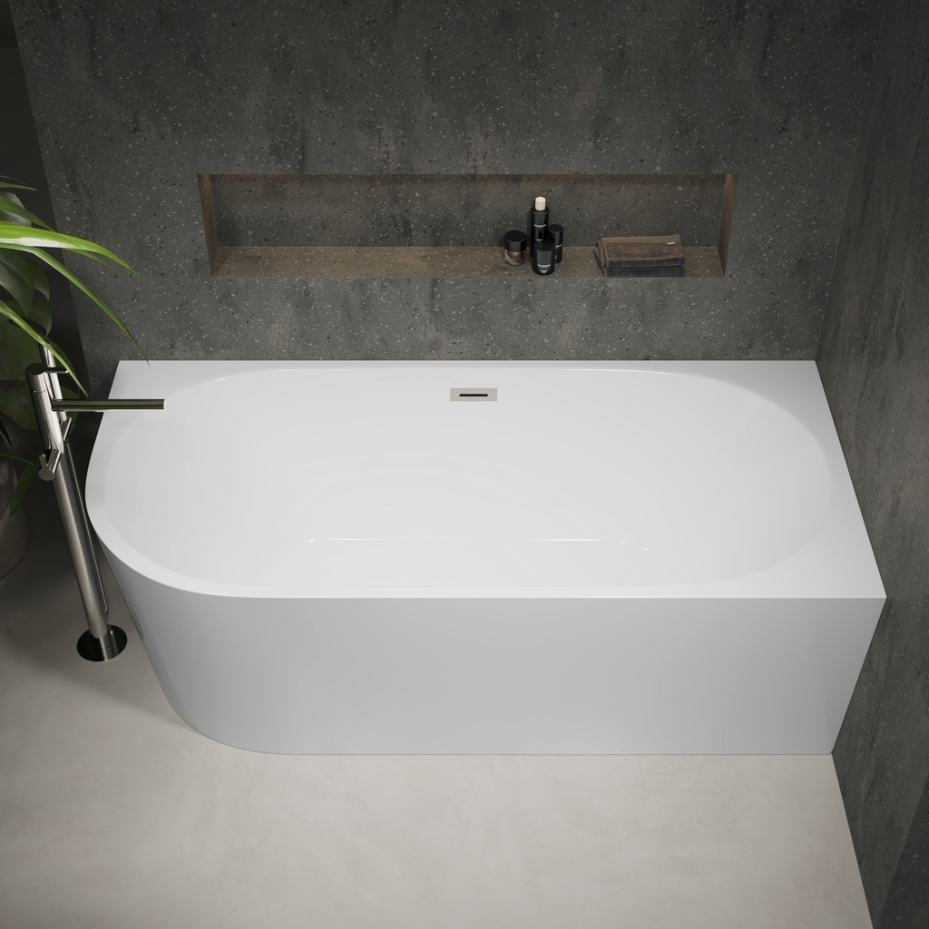 Aludra Right Corner Bathtub  170 Side