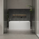 Melbourne Freestanding Bathtub White 170 Front