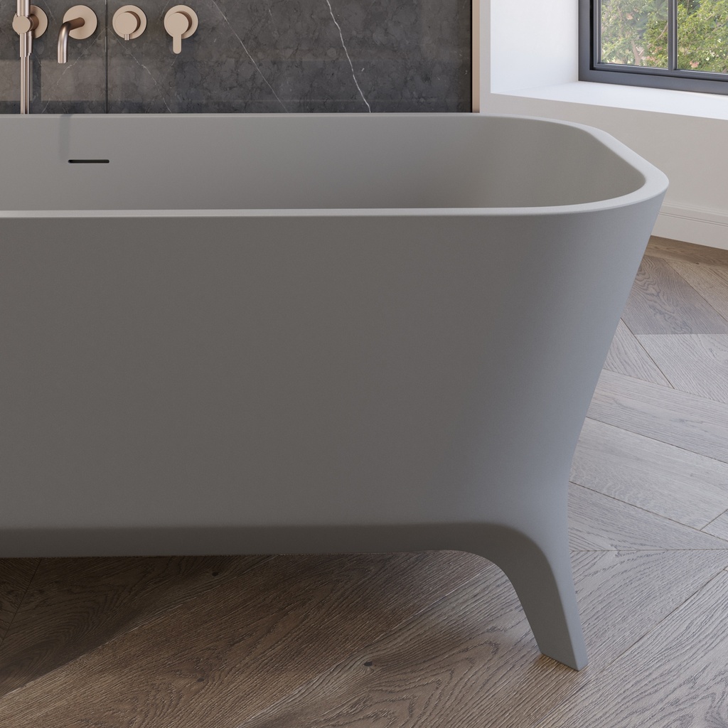 Miram Freestanding Bathtub Grey 180 Top