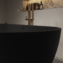 Nantes Freestanding Bathtub Black 180 Top