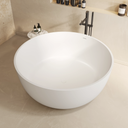 Rigel Freestanding Bathtub White 130 Side