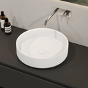 Amiens Countertop Washbasin White 45  Side