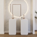 Glee Freestanding Washbasin White 42  Front