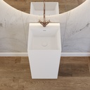 Glee Freestanding Washbasin White 42  Top