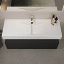 Anemone Wall hung Washbasin White 120  Top