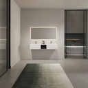 Dahlia Double Basin Wall hung Vanity Unit White 150  Overview