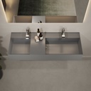 Hatysa Wall hung Washbasin Grey 120  Top