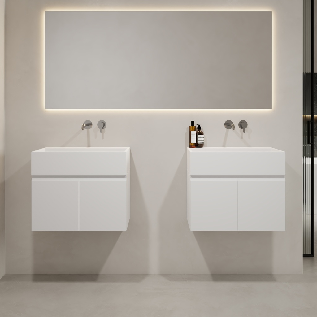 Rosy Wall hung Vanity Unit White 60  Front