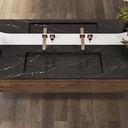Cassiopeia Plus Marble Vanity Top Marquina Marble Top View