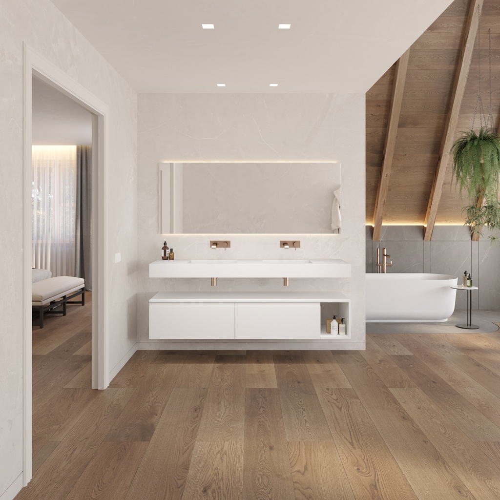 Apollo Classic Bathroom Cabinet 2 Aligned Drawers 1 Shelf Luxe Size White Std handle Overview