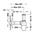 Bottle Trap - Siphon - 13463430 Tres td