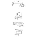 Concealed Single Lever Shower Tap - 1874802 Bruma td