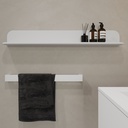 ryan towel rail White 60 Front