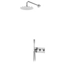 Concealed Single Lever Thermostatic Shower Tap Ø25cm - 1385902 Bruma