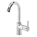 Leaf Deck Mounted Basin Tap with Swivel Spout - Bruma