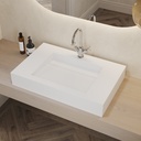 Cassiopeia Bold Corian® Single Countertop Washbasin