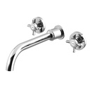 Imperial Mélangeur Mural pour Lavabo 3 trous 23cm - 1170102 Bruma