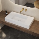 Andromeda Corian® Single Countertop Washbasin