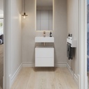 Gaia Classic Edge badkamerkast | 2 lades onder elkaar - Mini maat