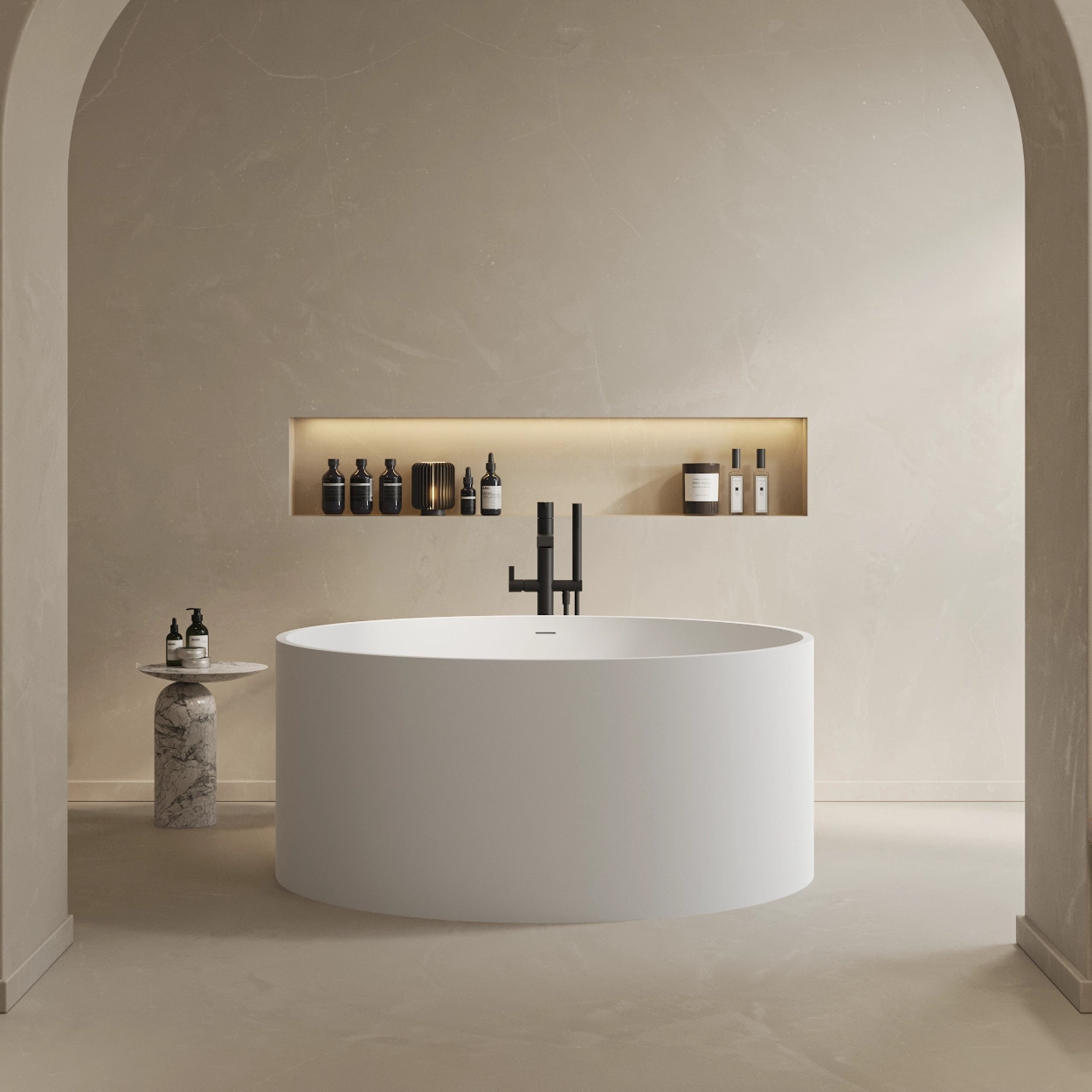 Osaka Freestanding Bathtub: Osaka - For a Japandi style