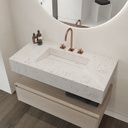 Simplicity Vasque Simple murale en Silestone