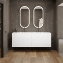 Gaia Corian® Edge - Conjunto mueble con lavabo Corian® | 4 cajones